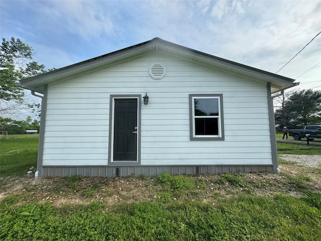 view of rear view of house