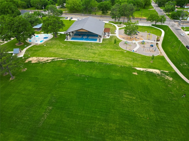 view of drone / aerial view