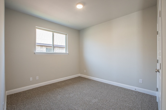 empty room with carpet floors