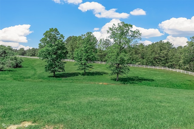 exterior space featuring a rural view