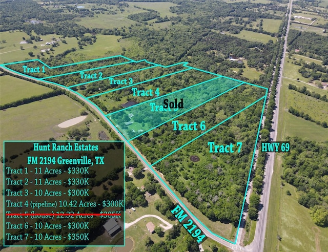 TRACT6 Fm 2194, Greenville TX, 75401 land for sale