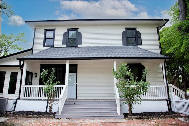 view of front of home featuring a porch