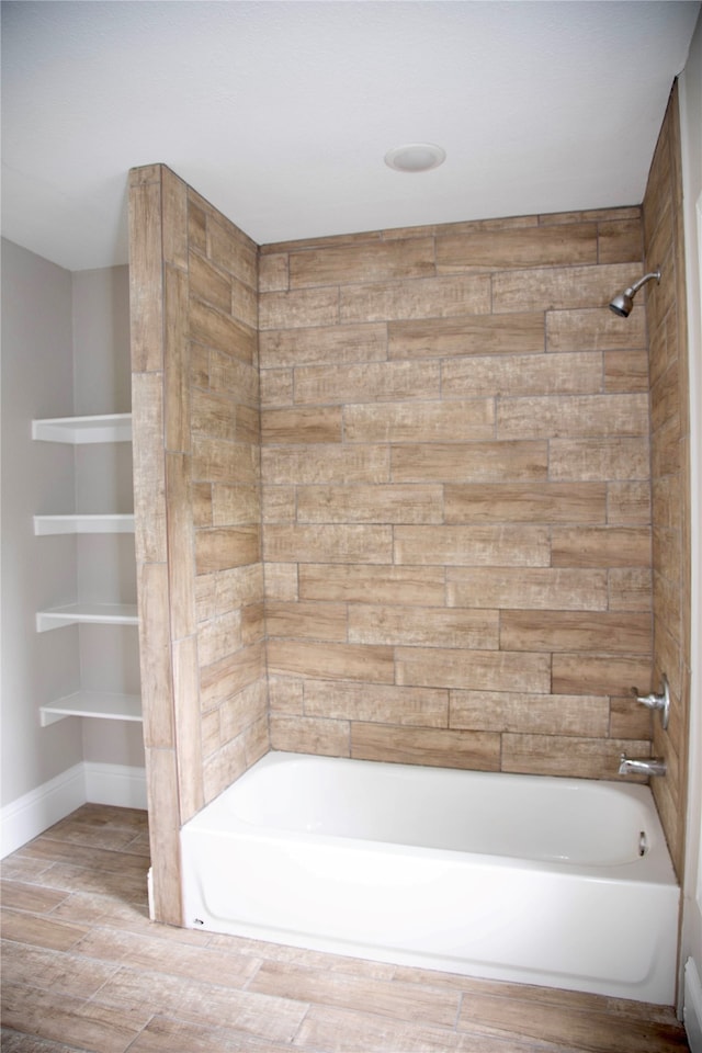 bathroom featuring shower / washtub combination