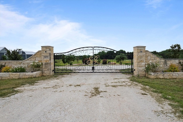 view of gate