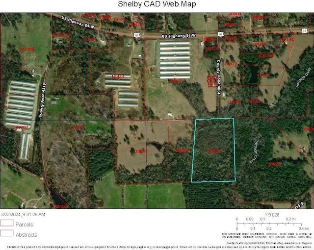 TBD County Rd 4804, Timpson TX, 75975 land for sale