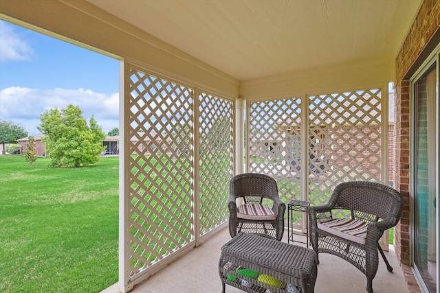 exterior space featuring plenty of natural light