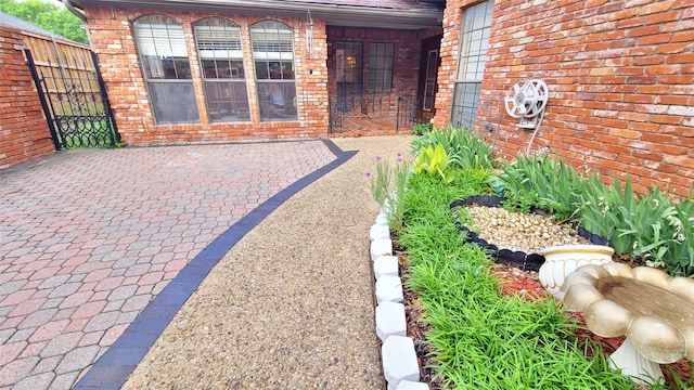 exterior space featuring a patio