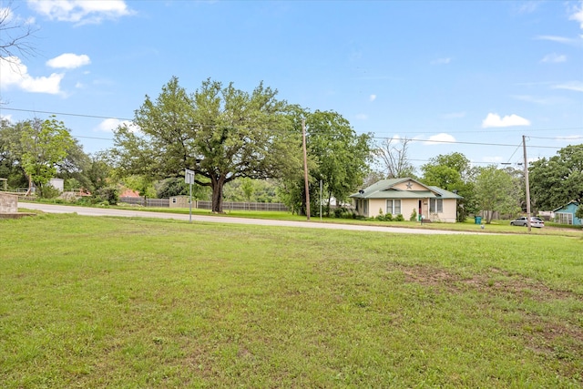 view of yard