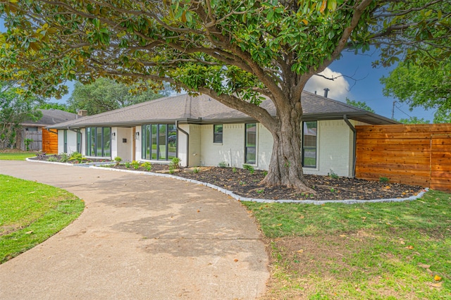 view of ranch-style house