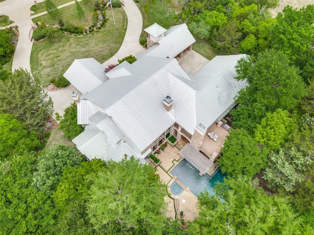 view of birds eye view of property