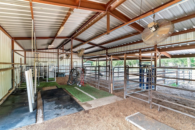 view of stable