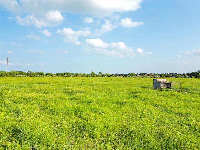 view of nature featuring a rural view