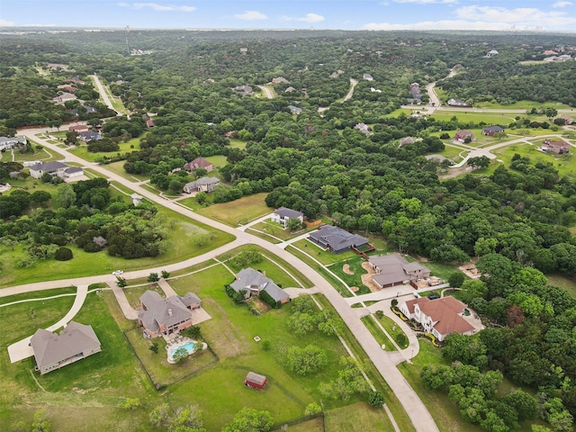 birds eye view of property featuring a residential view