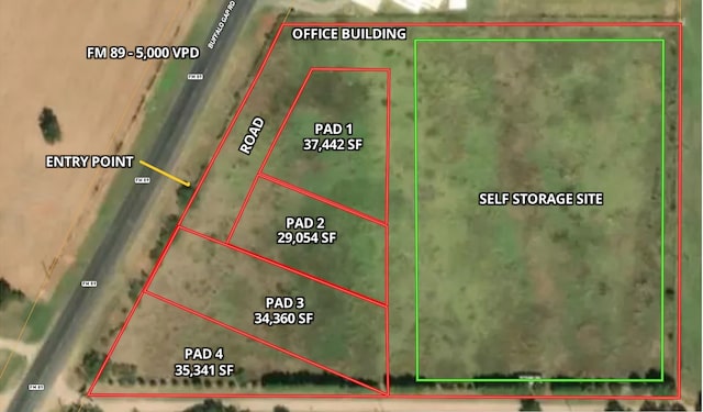 PADSITE4 Fm 89, Abilene TX, 79606 land for sale