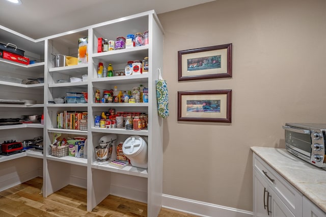 view of pantry