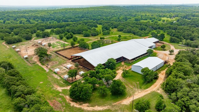 view of drone / aerial view