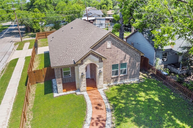 view of birds eye view of property