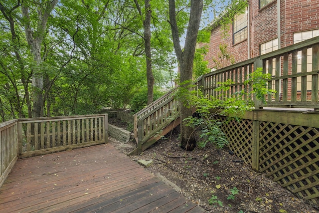 view of deck