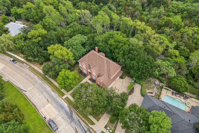 view of birds eye view of property