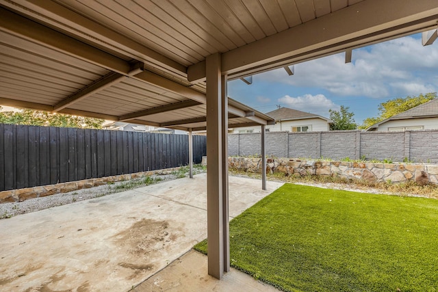 view of patio