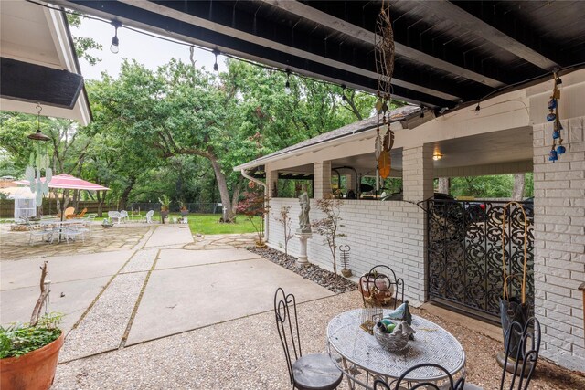 view of patio / terrace