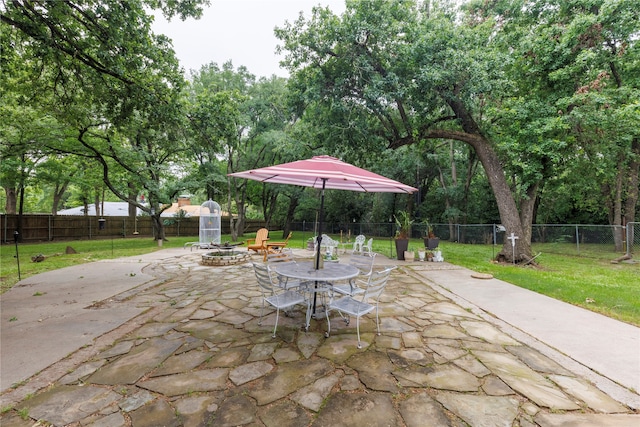 view of patio / terrace