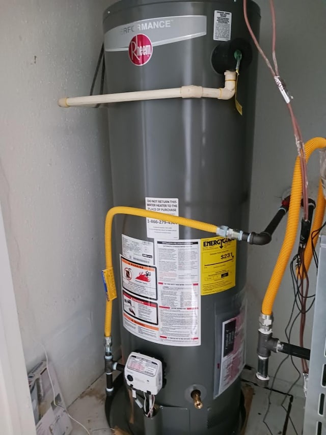 utilities with water heater