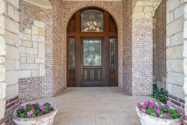 view of property entrance