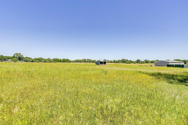 view of nature with a rural view