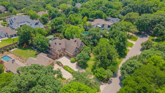 view of birds eye view of property