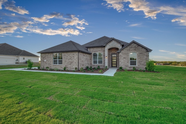 4201 Old Springtown Rd, Weatherford, TX 76085 - french provincial home with brick siding and a front lawn
