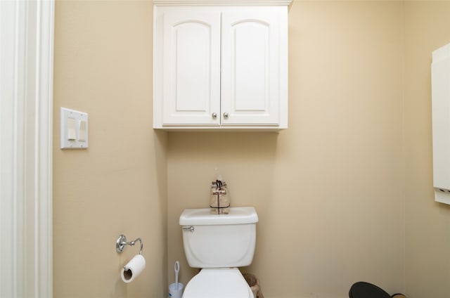 bathroom with toilet