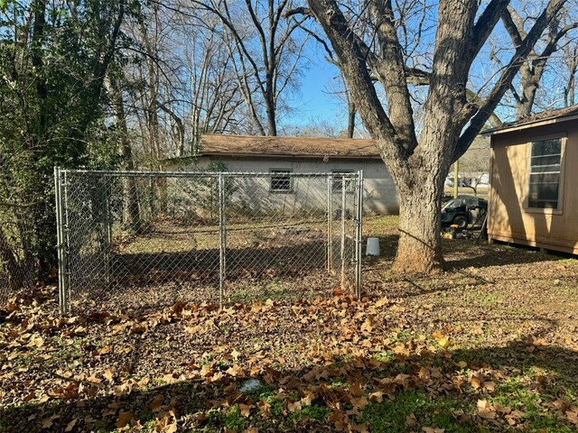 view of rear view of property