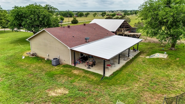 view of aerial view