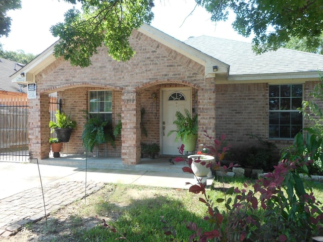 view of ranch-style house