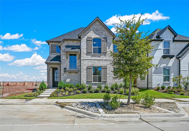 view of french country style house