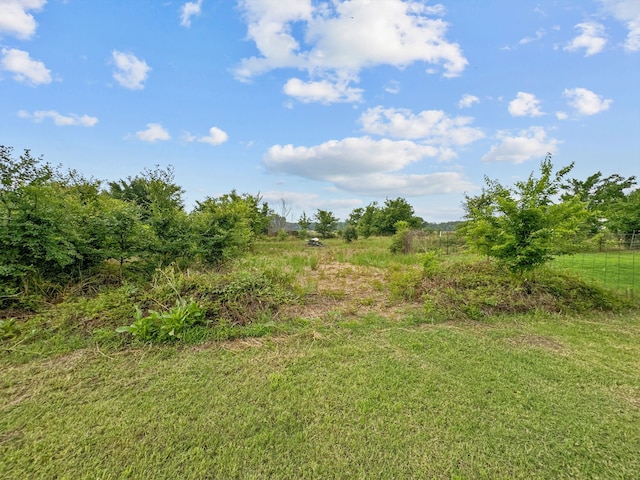 view of nature featuring a rural view