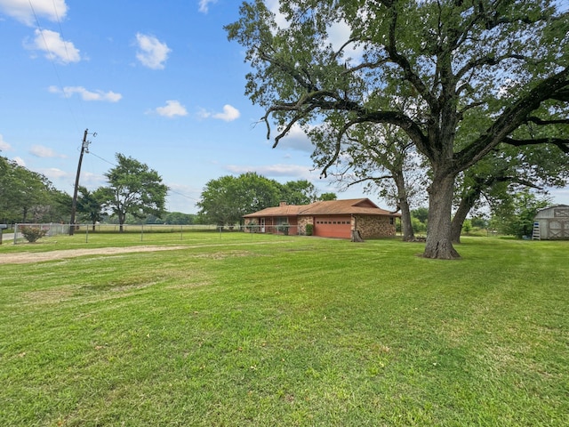 view of yard