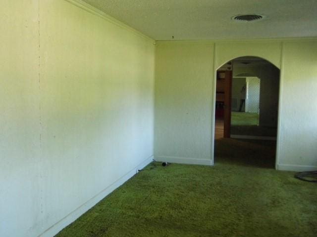 empty room with carpet floors