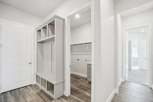 view of mudroom