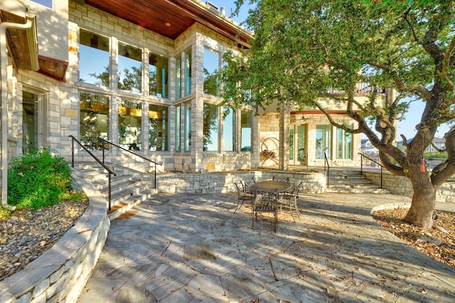 view of patio