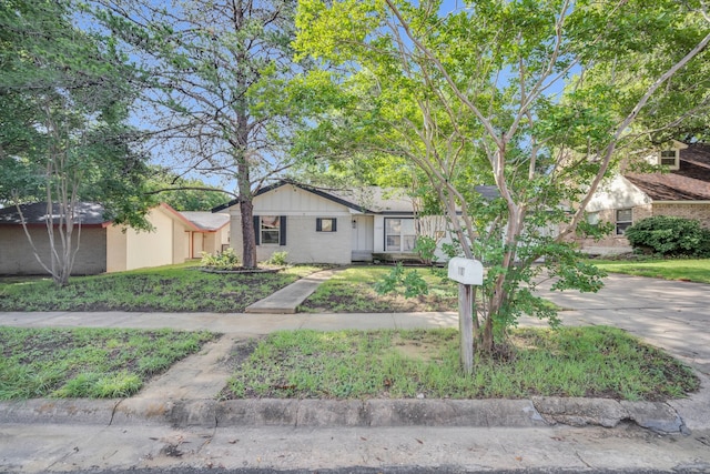 view of ranch-style house