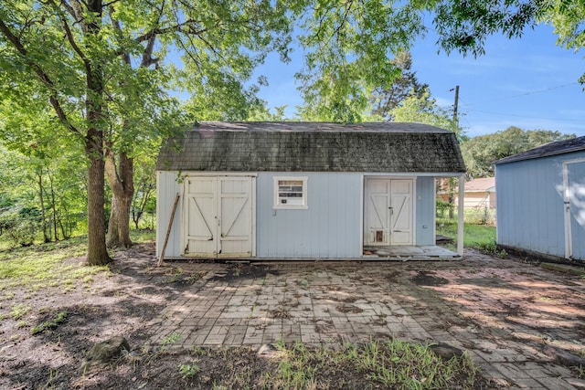 view of shed / structure