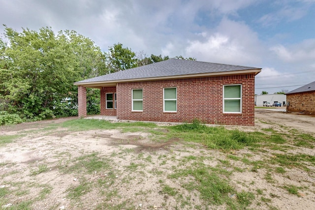 view of rear view of house