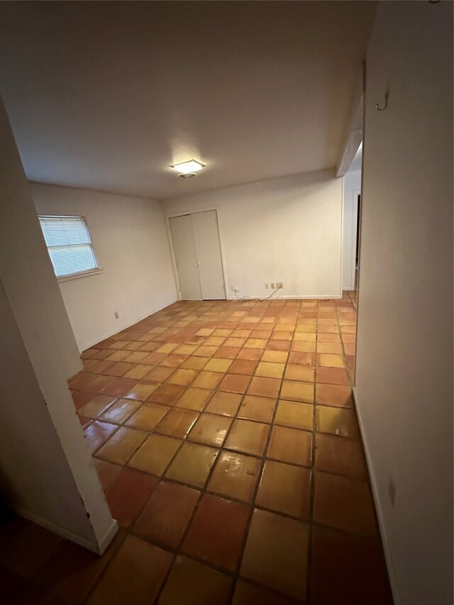 view of tiled empty room