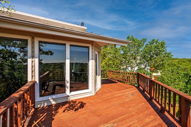 bedroom with access to exterior, high vaulted ceiling, dark hardwood / wood-style flooring, beam ceiling, and ceiling fan