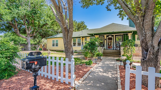 view of front of house