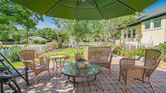 view of patio