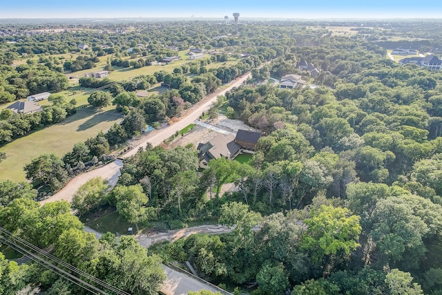 view of aerial view