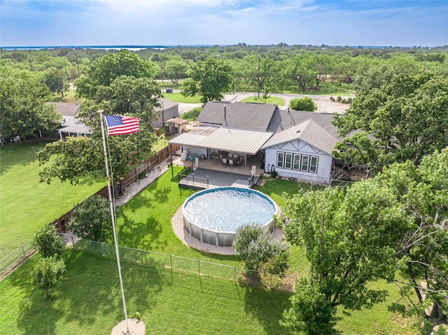 view of birds eye view of property